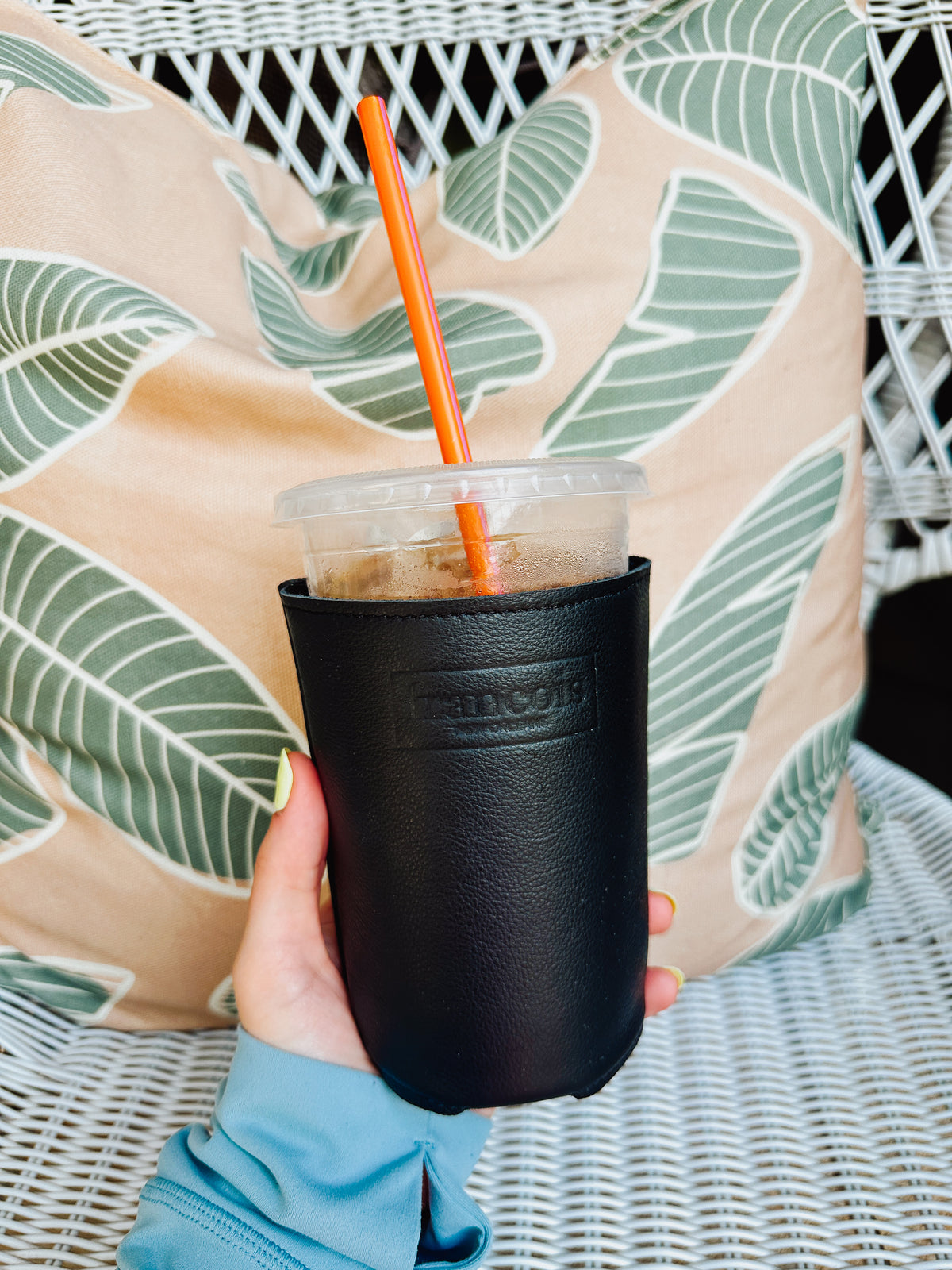 Emma Coffee Coozie - Black - Francois New Orleans