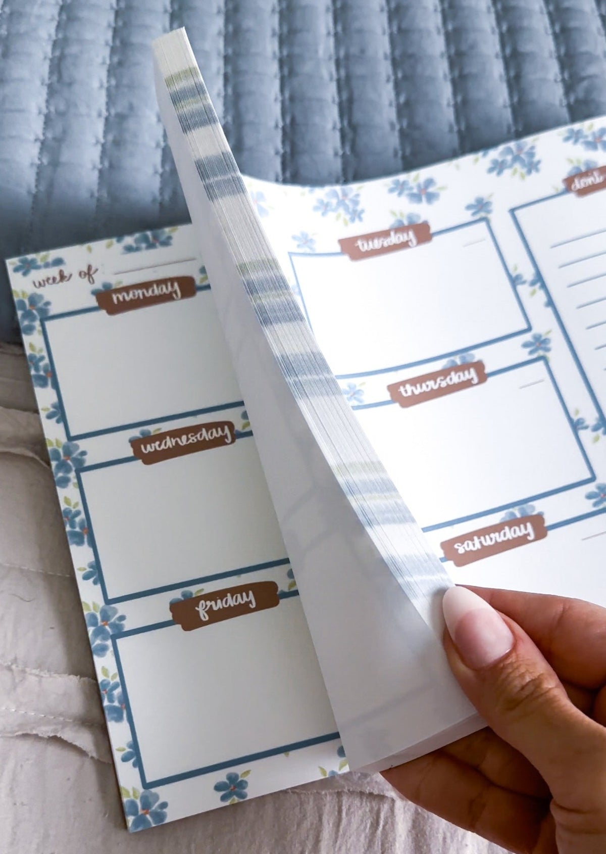 Floral Weekly Planner - Emily Francois