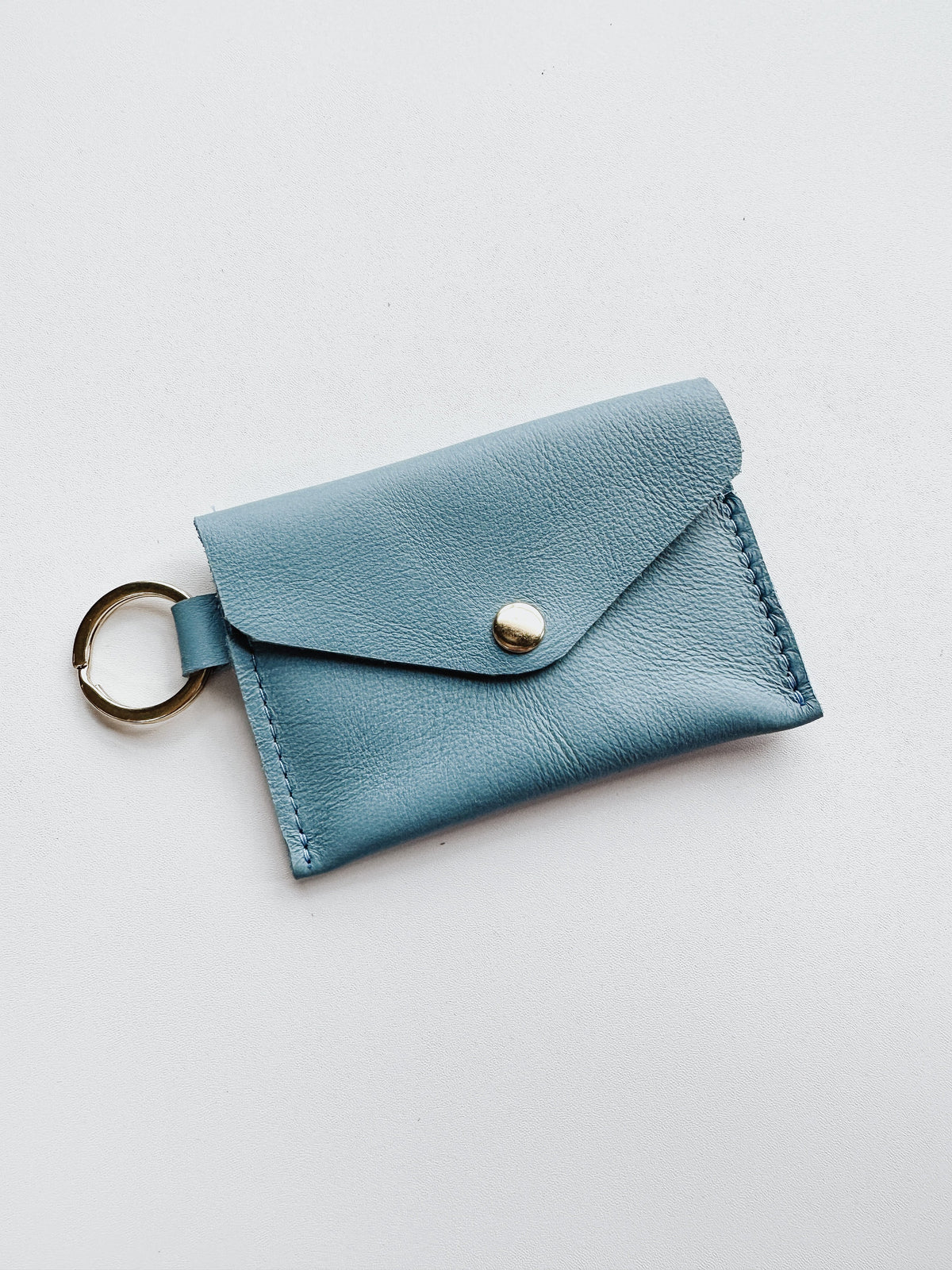 Florence P. Keychain Wallet - Sky Blue - Francois New Orleans