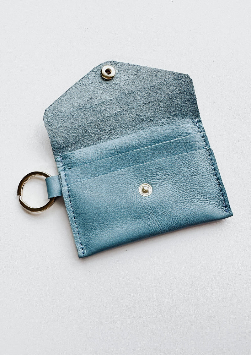 Florence P. Keychain Wallet - Sky Blue - Francois New Orleans