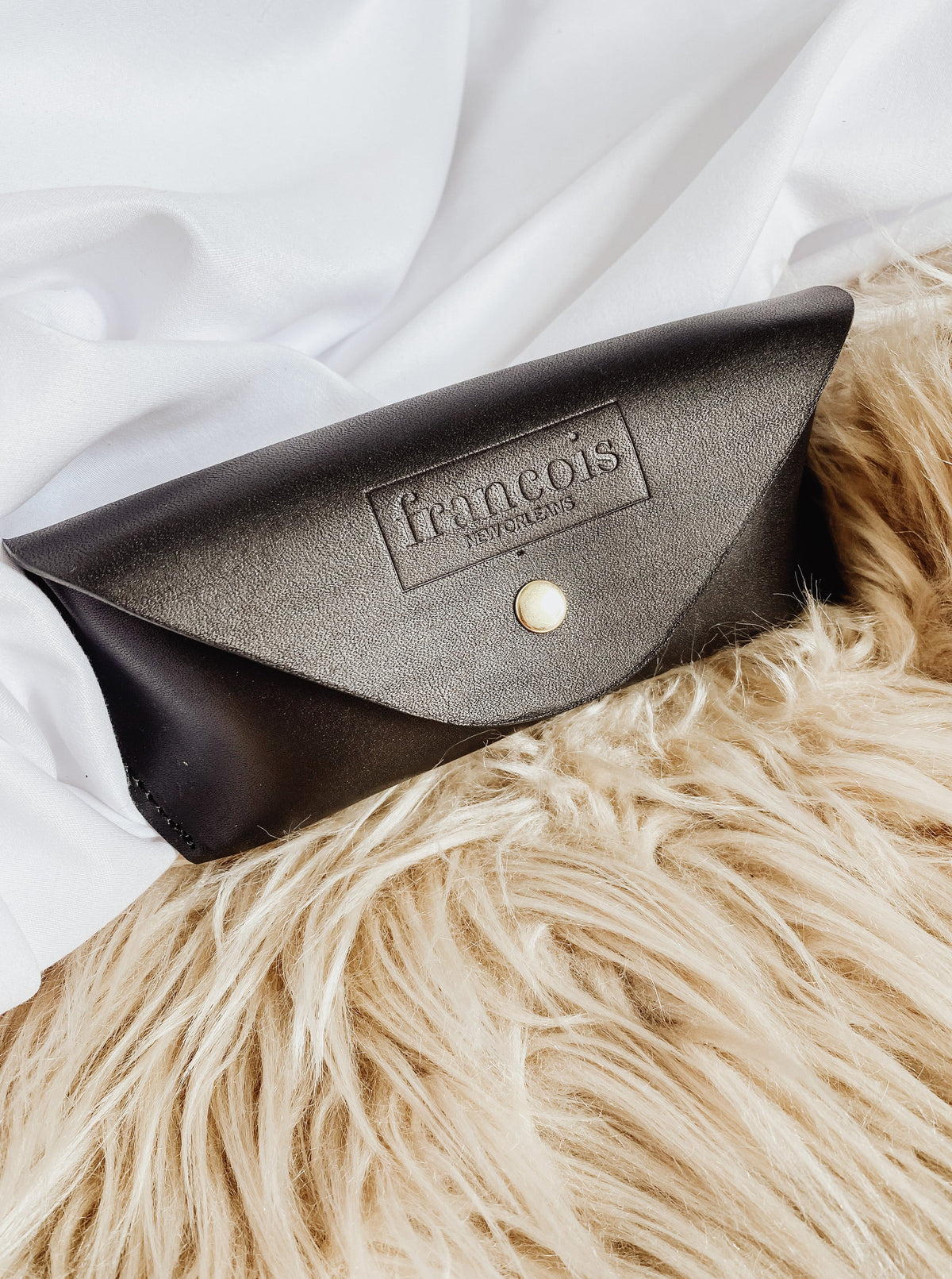 Jimmie Lee Sunglasses Case - Black - Francois New Orleans