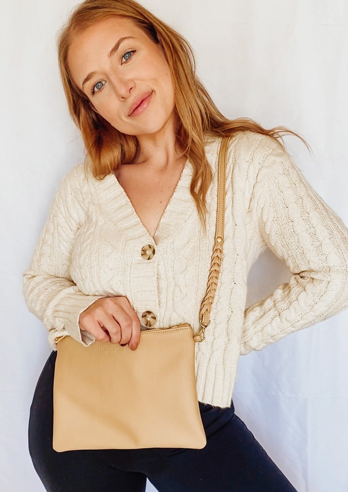 Madelyn Crossbody - Wheat - Francois New Orleans