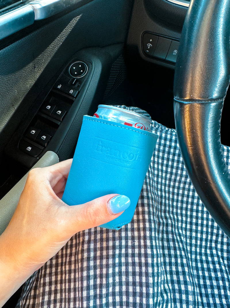 Kayleigh Mini Can Coozie - Sky Blue - Francois New Orleans
