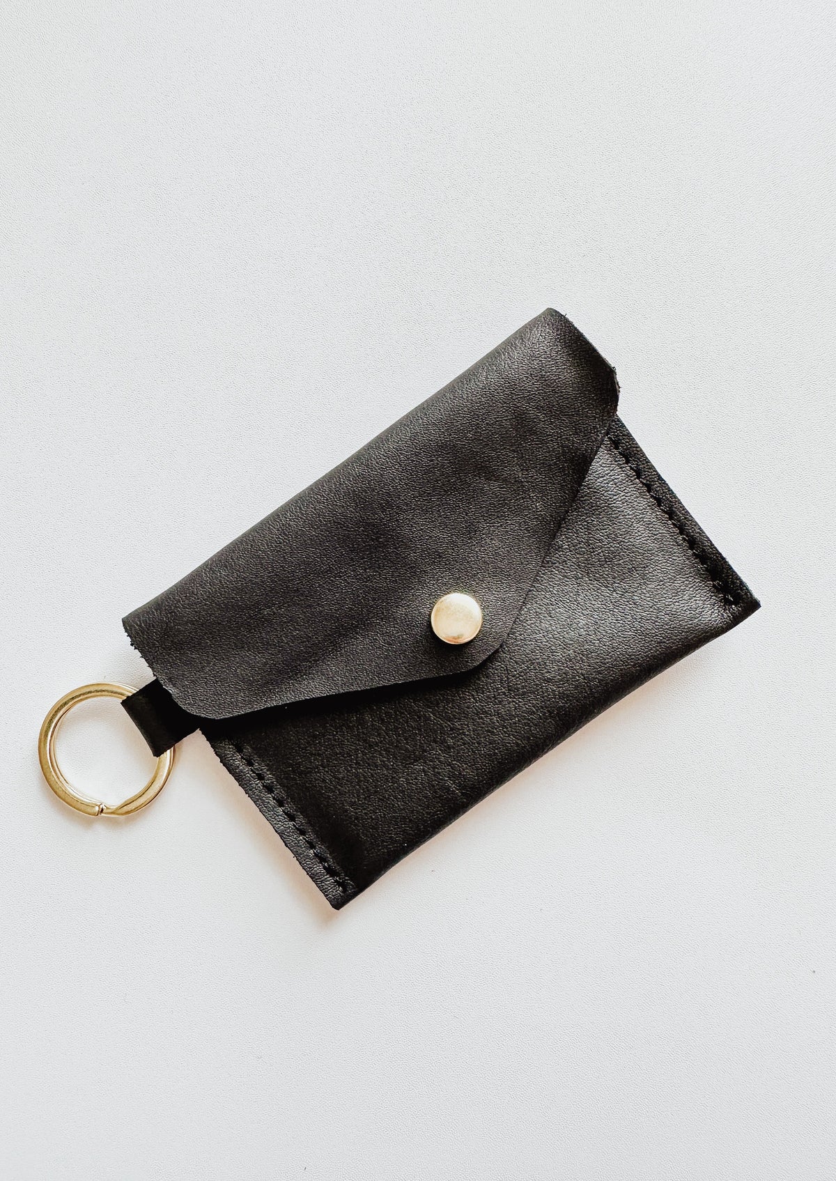 Florence P Keychain Wallet - Black - Francois New Orleans