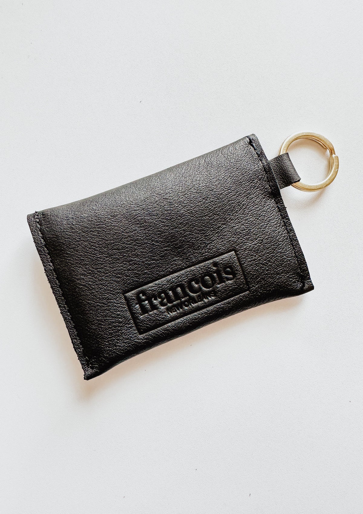 Florence P. Keychain Wallet in Black