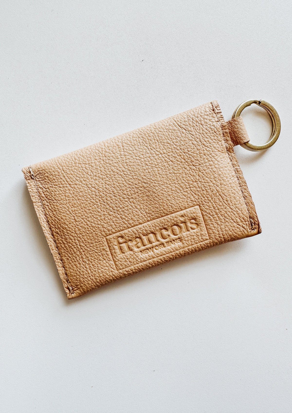 Florence P. Keychain Wallet in Black