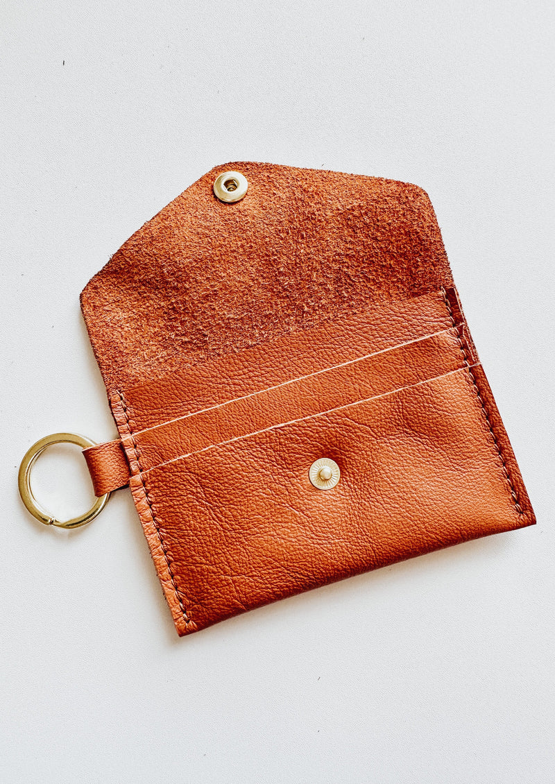 Florence P Keychain Wallet - Russet - Francois New Orleans