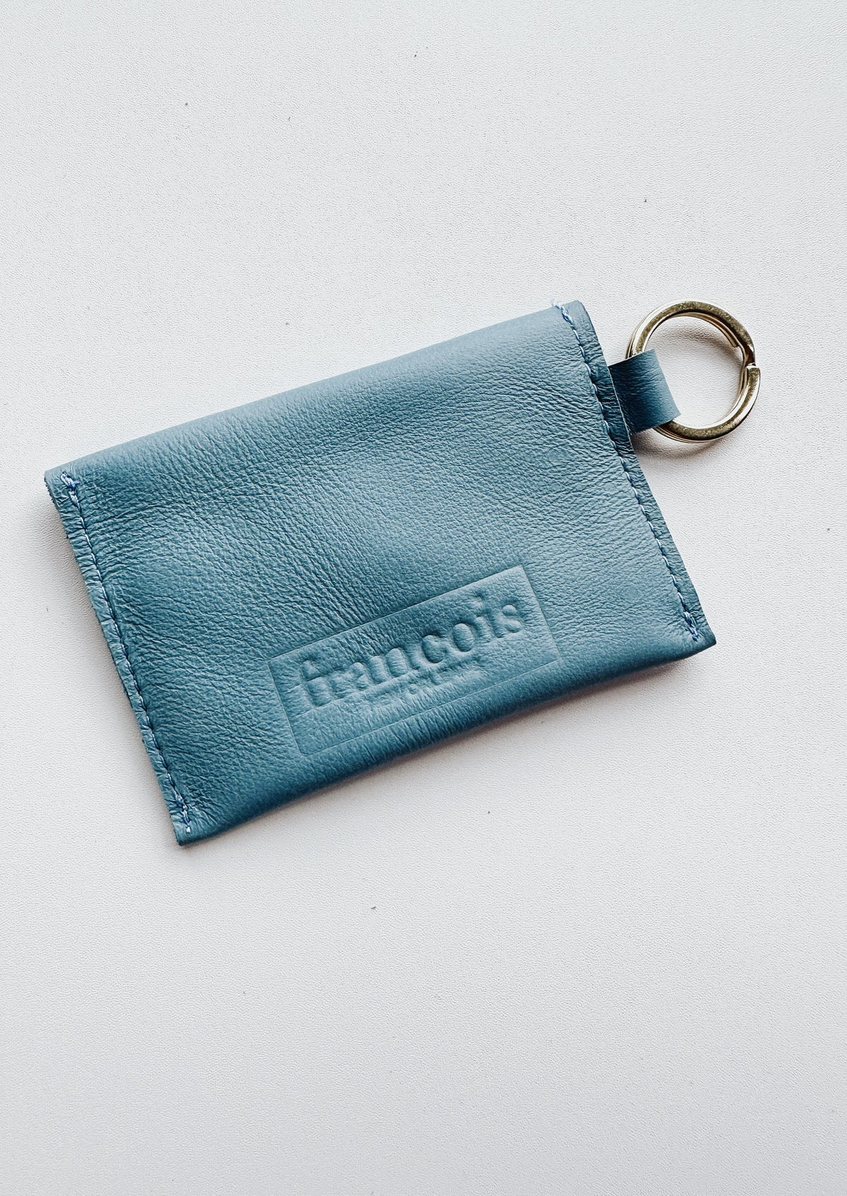 Florence P. Keychain Wallet - Sky Blue - Francois New Orleans