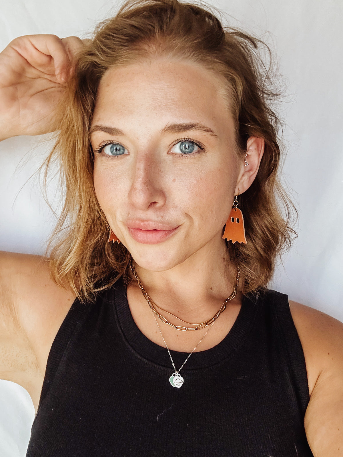 Kat Ghost Earrings - Francois New Orleans