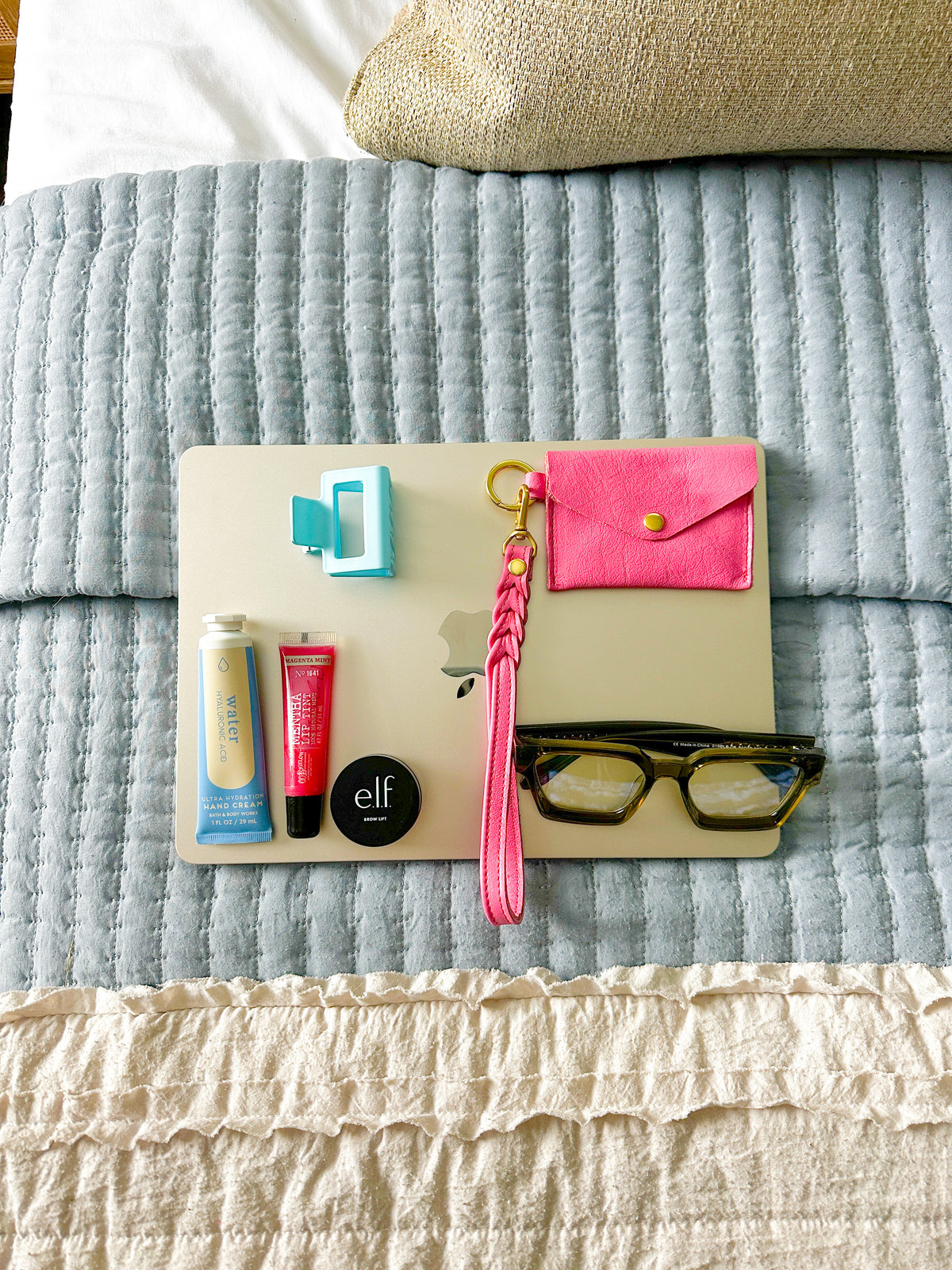 Florence P Keychain Wallet - Bubblegum - Francois New Orleans