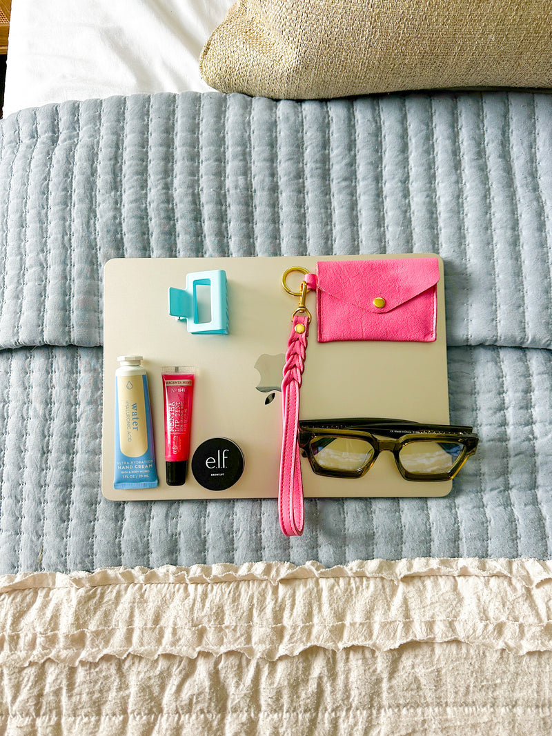 Florence P Keychain Wallet - Bubblegum - Francois New Orleans