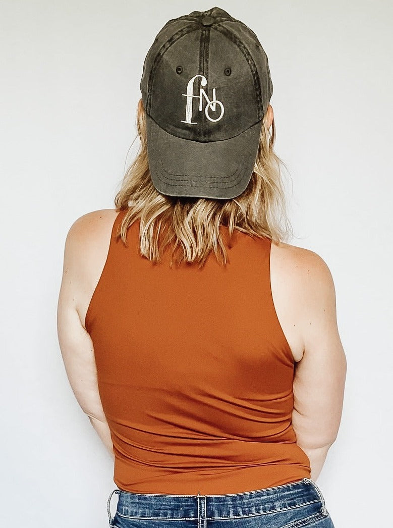 FNO Logo Hat - Stone
