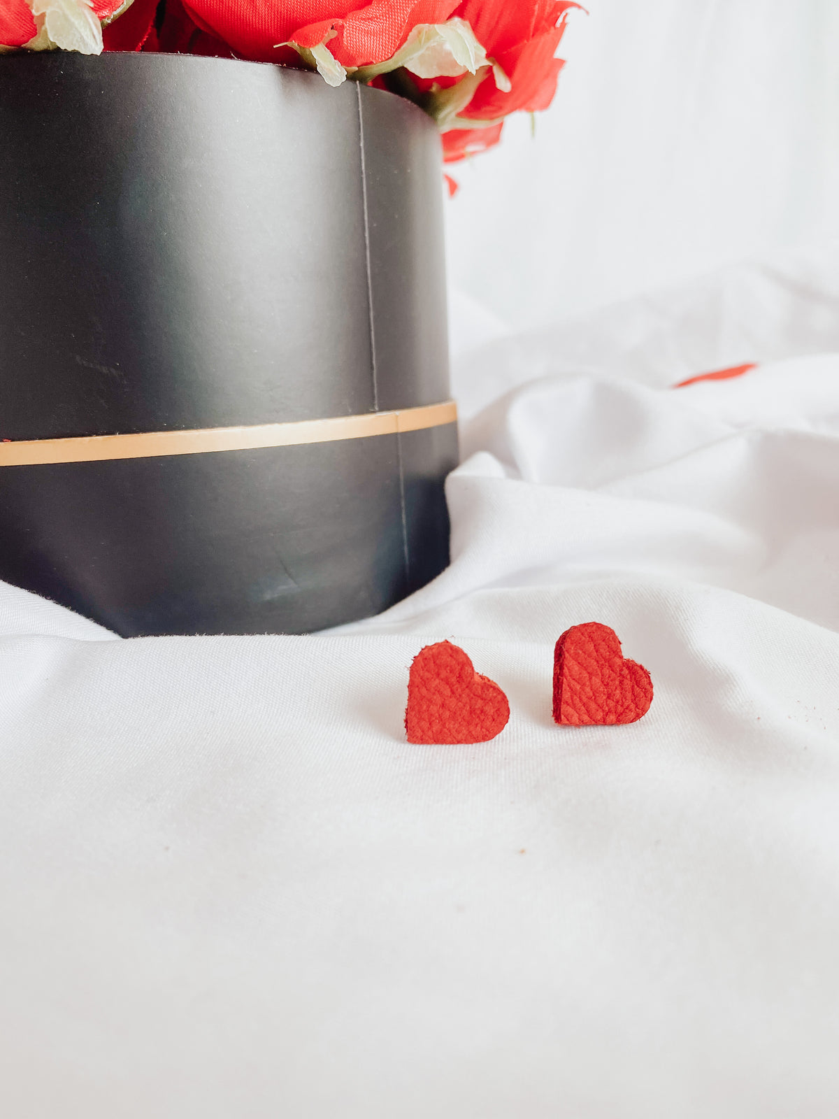 Molly Single Heart Studs - Francois New Orleans
